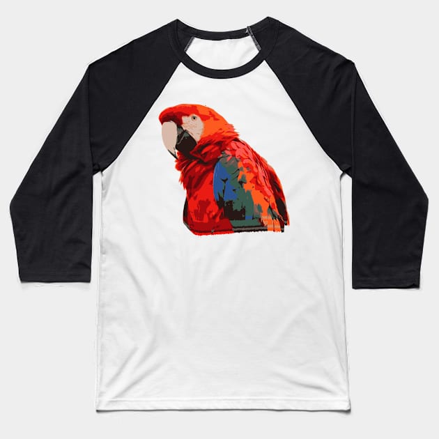 Parrot - Polly Baseball T-Shirt by Pet & Nature Lovers